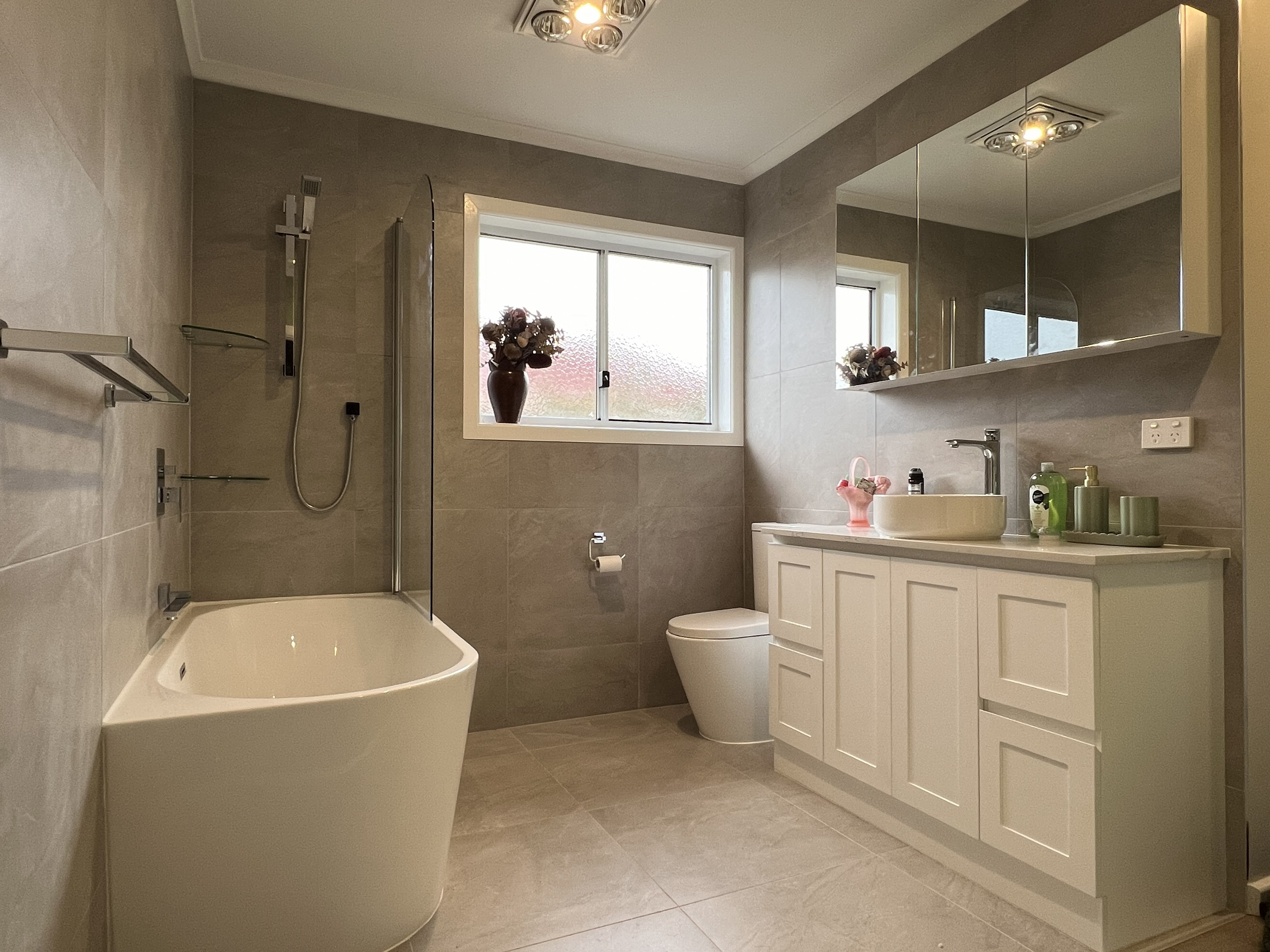 Bathroom renovation - Burnside
