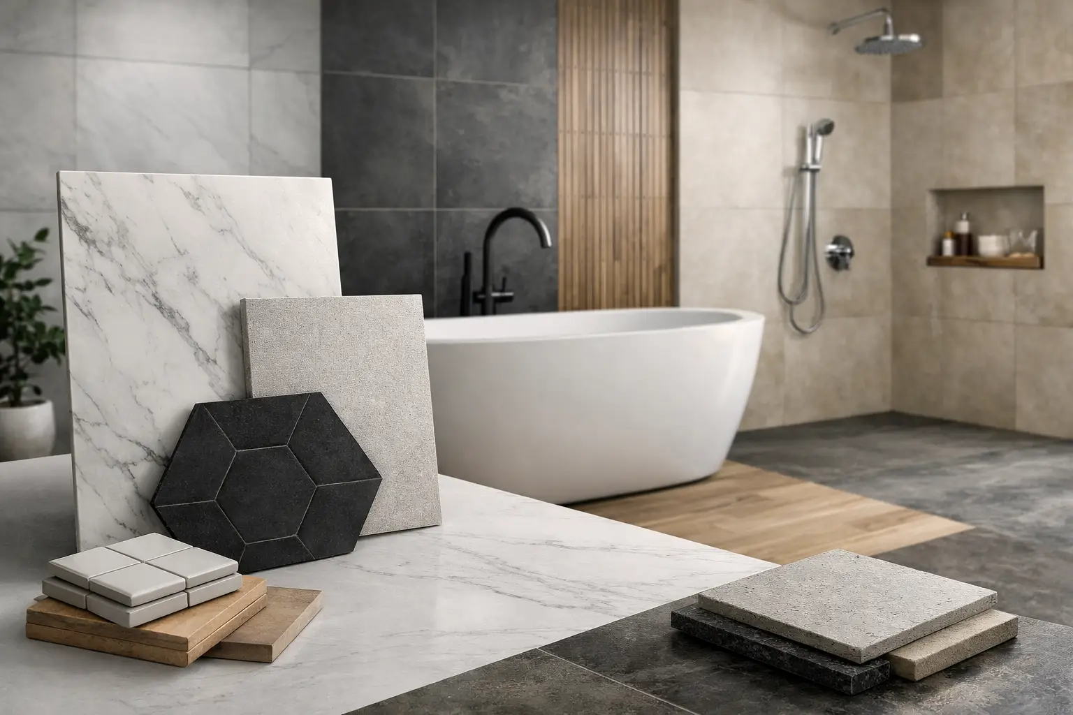Best Wall and Floor Tiles for Bathroom