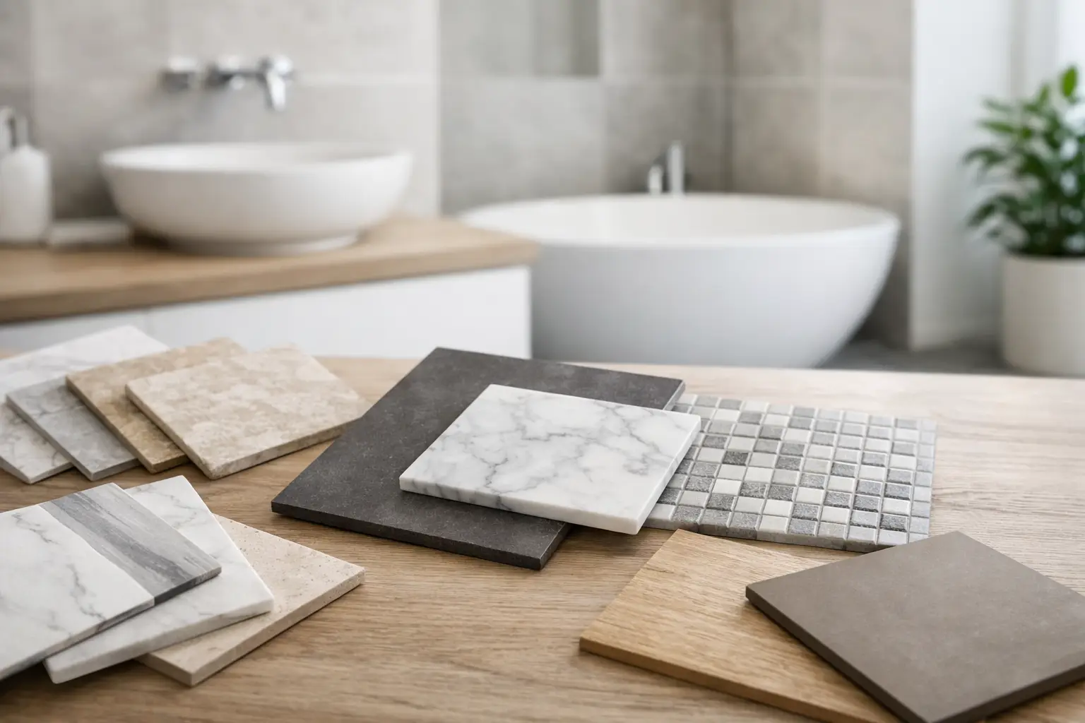 How to Match Bathroom Wall and Floor Tiles