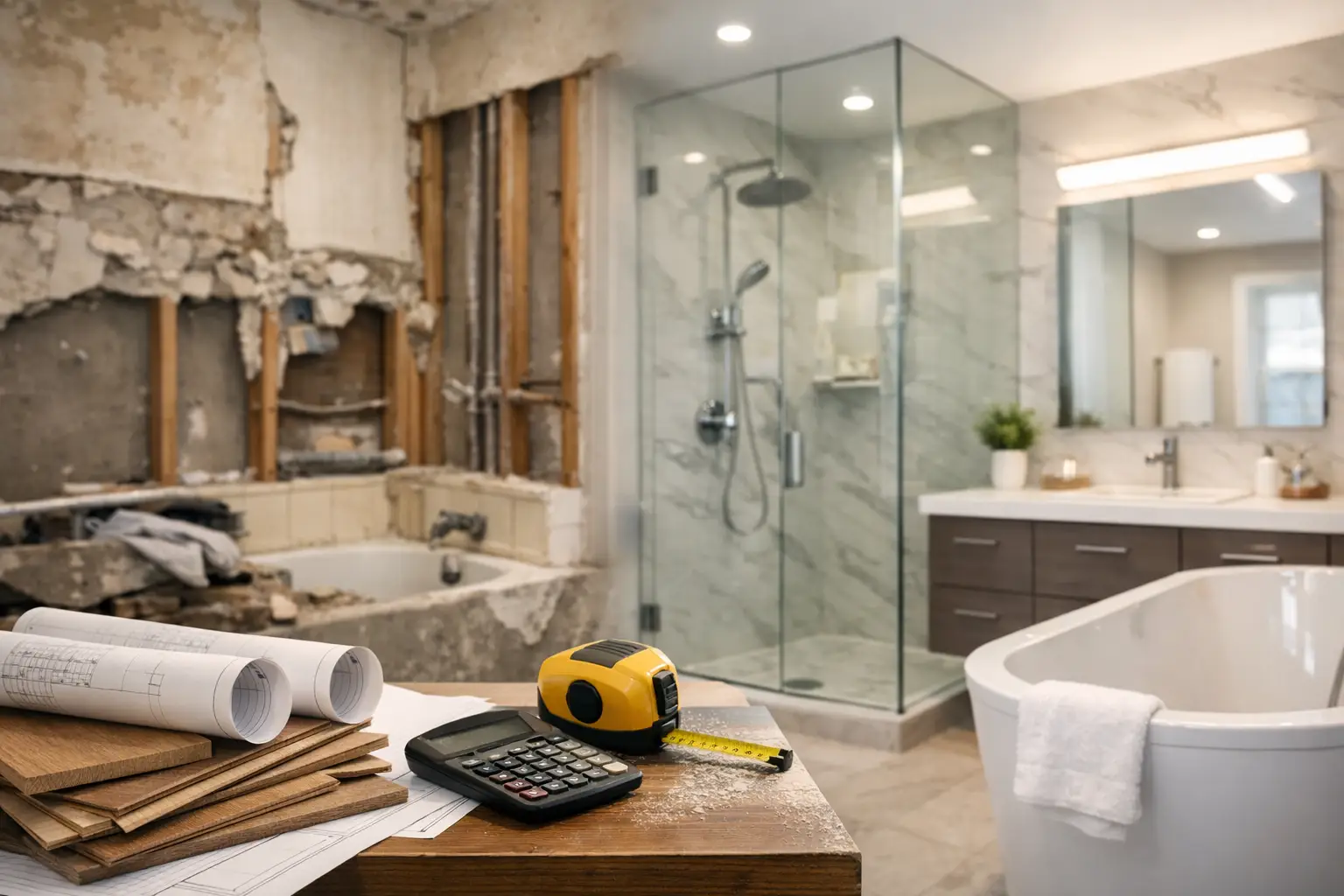 What Is the Average Cost for a Complete Bathroom Remodel?